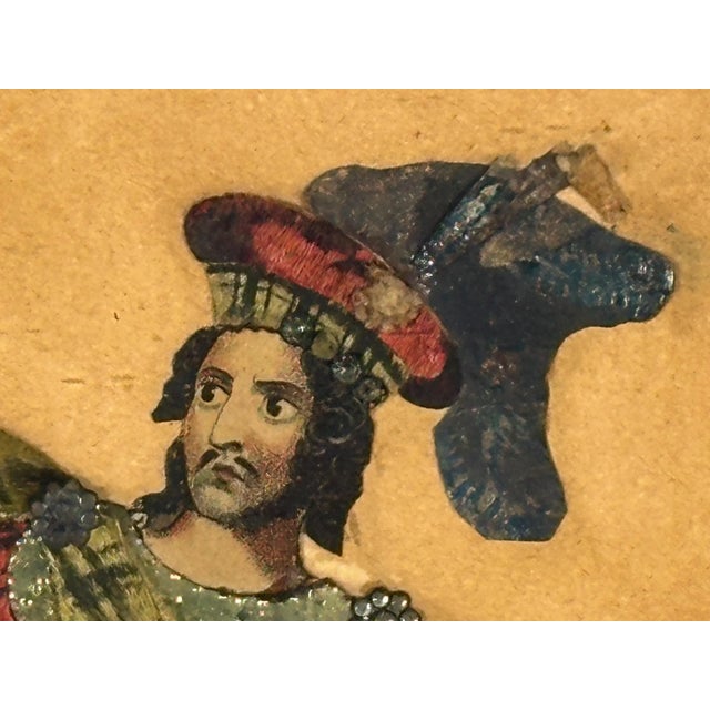 19th Century Theatrical Tinsel Print Mr. Macready as Rob Roy MacGregor For Sale - Image 4 of 10