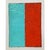 Fashion Inspired 'Blue and Orange' #1 Highly Textured Abstract Oil Painting For Sale - Image 10 of 10