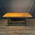 Elegant French console table or dining table with a beautifully proportioned wood top that opens to create a generous...