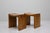 Wood Italian Stools by Giuseppe Rivadossi, 1970, Set of 2 For Sale - Image 7 of 12