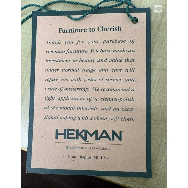 Vintage Hekman Copely Place Buffet Sideboard Hand Painted and Gilded For Sale - Image 16 of 17