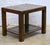 Mid-Century Modern 1970s John Widdicomb Burl Wood Smoked Glass Side End Table For Sale - Image 3 of 9