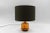 Mid-Century Modern Orange Glass Table Lamp Base, 1960s For Sale - Image 6 of 6