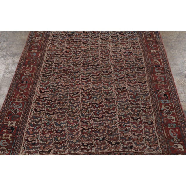 Rug & Kilim Antique 20th Century Persian Khamseh Rug With Chicken Motif Design - Rug & Kilim For Sale - Image 4 of 10