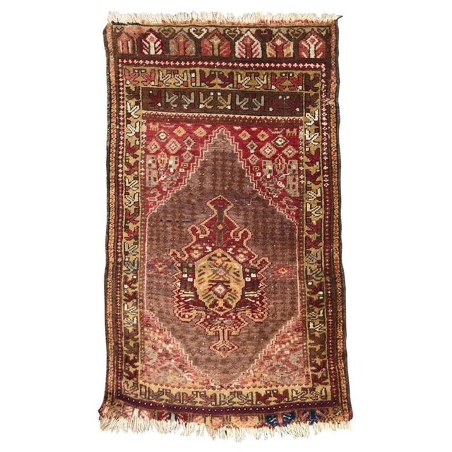 Small Turkish Yastik Rug For Sale - Image 16 of 16