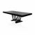 Art Deco Black Lacquer Dining Table with Extensions, 1930s For Sale - Image 12 of 12