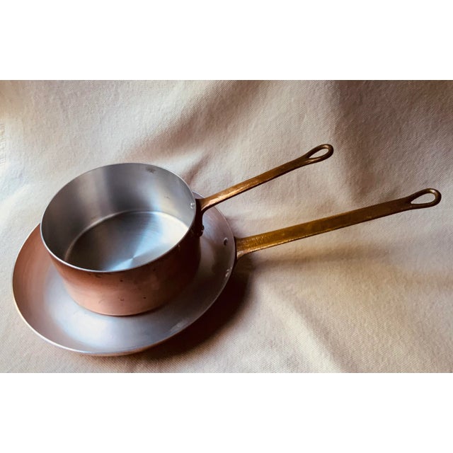 Centuria International La Belle French Copper Saucepan & Skillet Set For Sale - Image 13 of 18