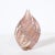 Mid-Century Hand-Blown Amethyst Murano Glass Vase W/ 24k Rose Gold Striations For Sale - Image 4 of 12