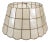 Vintage Geometric Pattern Capiz Shell Lamp Shade For Sale