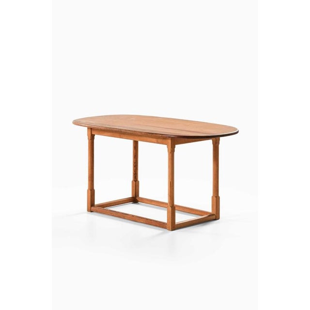 1930s Vintage Pine Table by Carl Malmsten, 1930s For Sale - Image 5 of 10
