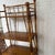 English Antique Stick and Ball Burnt Bamboo English Bookshelf/ Etagere For Sale - Image 3 of 12