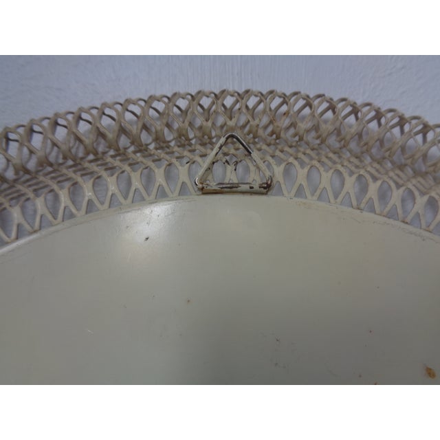 Metal French Brass and Metal Mirror, 1960s For Sale - Image 7 of 11