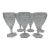 Fostoria Set of 6 American Clear Water Goblets For Sale