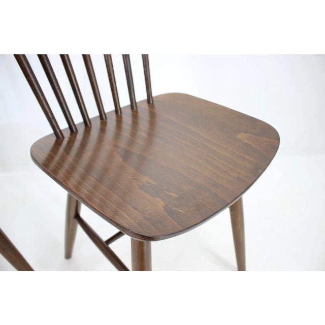 Scandinavian Style Dining Chairs, 1960s, Set of 4 For Sale - Image 6 of 9