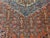 Vintage Persian Bibikabad Rug, Hand-Knotted Wool, Herati Geometric Pattern, Rust Red & Blue, 9x12 For Sale - Image 15 of 18