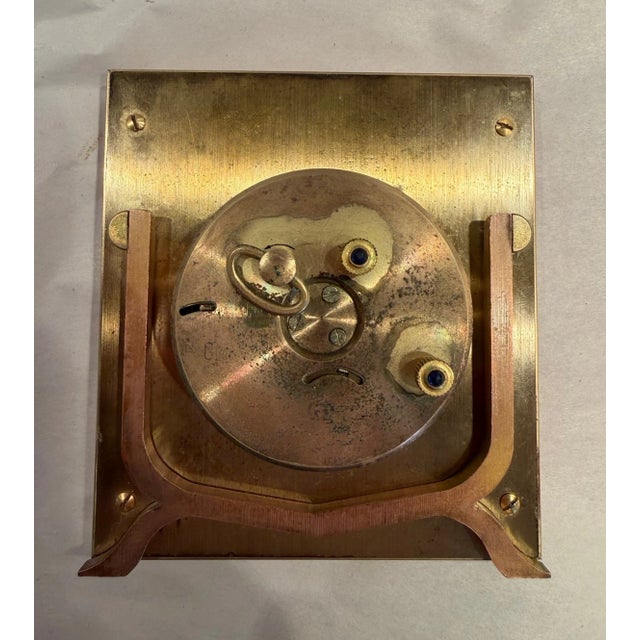 1960s Gucci Lapis Lazuli Desk Clock With Alarm For Sale - Image 9 of 10