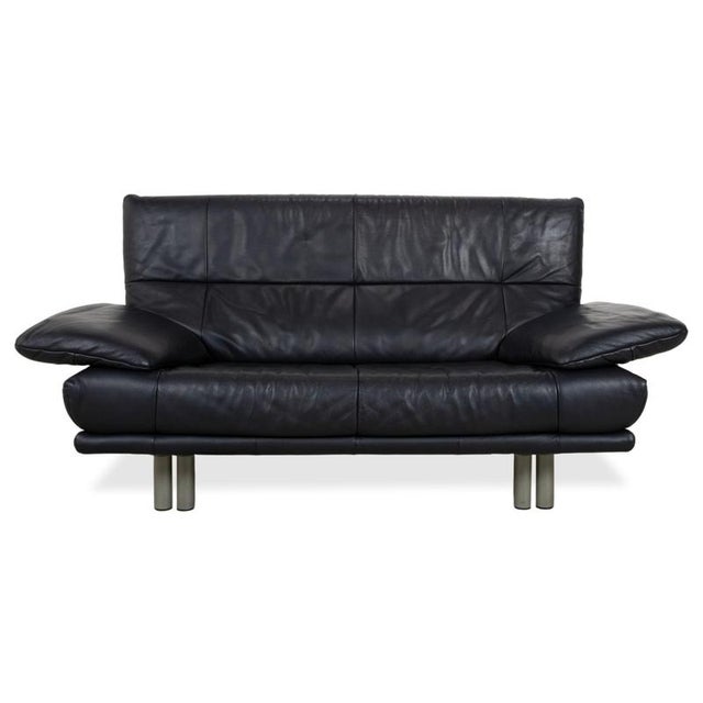 BMP 418 2-Seater Sofa in Blue Leather from Rolf Benz For Sale - Image 16 of 16