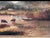 Textile 19th-Century Pastoral Landscape Oil Painting For Sale - Image 7 of 7