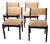 Vintage Dutch SE82 Wenge Dining Chairs by Martin Visser for Spectrum, Set of 4 For Sale