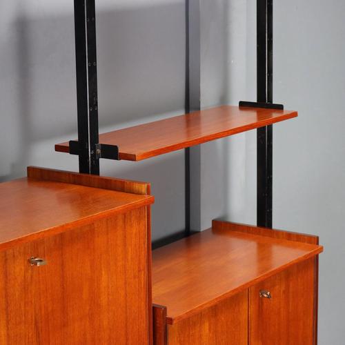 Floor-to-Ceiling Bookcase, 1960s For Sale - Image 6 of 15