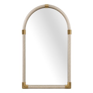 Giove Murano Glass Mirror by Fratelli Tosi For Sale