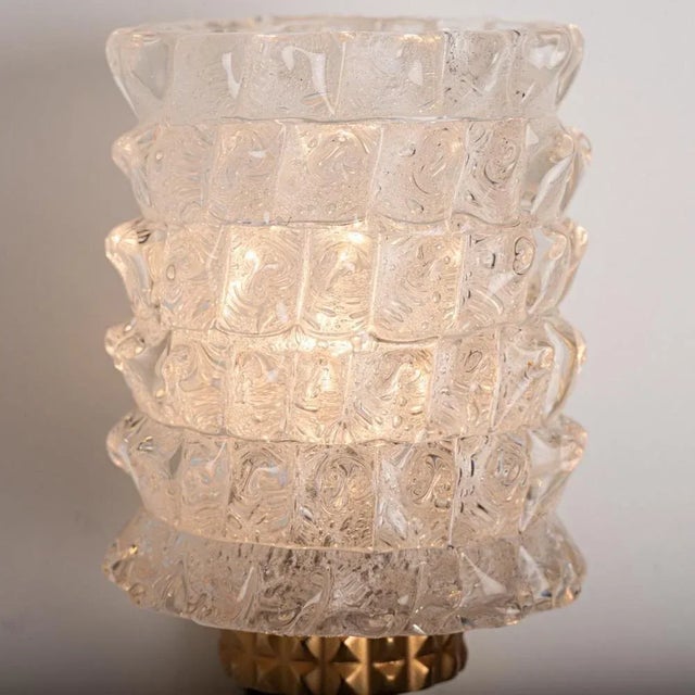 Vintage German Brass and Glass Wall Lights from Hillebrand, 1970s, Set of 2 For Sale - Image 13 of 16