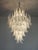 Murano Glass and Brass Waterfall Chandelier from Justfurnituress SRL For Sale - Image 4 of 13
