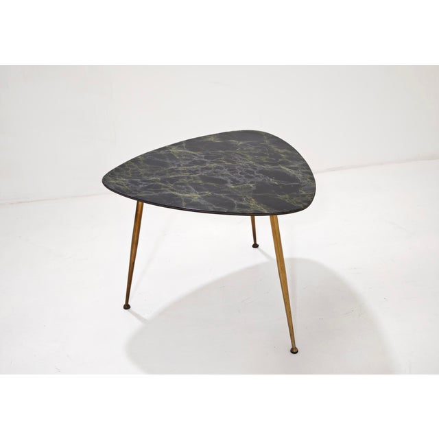 Mid-Century Modern Low Wooden Coffee Table, Italy, 1950s For Sale - Image 10 of 15
