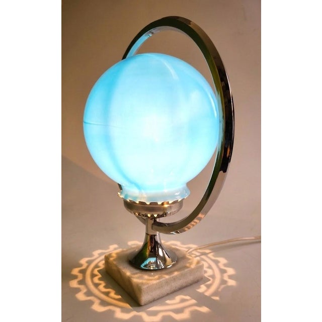 Vintage Art Deco/Space Age Lamp For Sale - Image 11 of 13