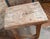 19th Century Chinese Distressed Elm Wood Side Table or Stool For Sale - Image 10 of 16
