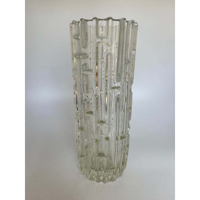 1970s Maze Vase by Frantizek Visner for Sklo Union, 1960s For Sale - Image 5 of 5