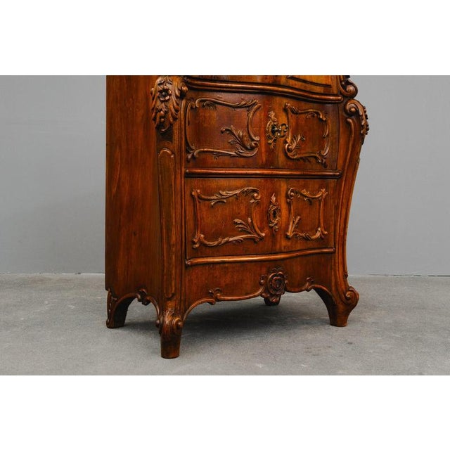 Wood Small Baroque Chest of Drawers For Sale - Image 7 of 18