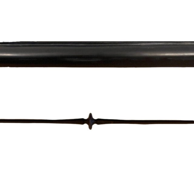 Massive Italian Pietra Dura Dining Table With Stone Bases, C. 1980s For Sale - Image 9 of 9