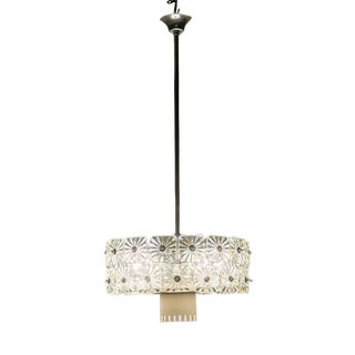 Large Vintage Mid-Century Ceiling Light from LBL, 1960s For Sale