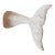 Fir Wood Whale Tail Wall Accent 11.5"L For Sale