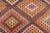 Textile Vintage Turkish Barak Kilim Rug - 65"x122" For Sale - Image 7 of 12