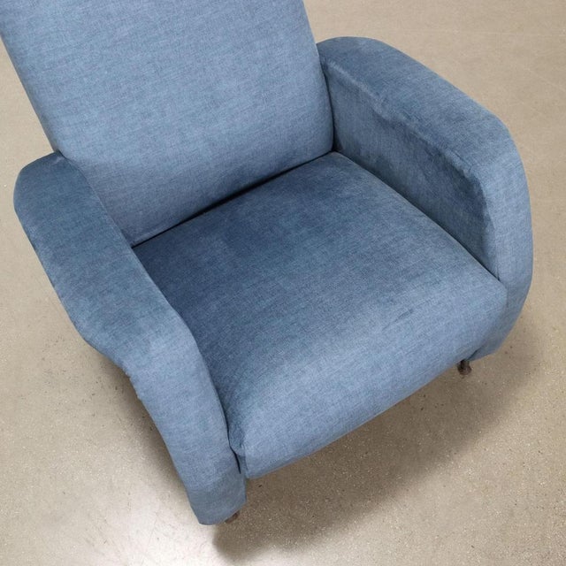 Metal Vintage Reclining Chair, 1960s For Sale - Image 7 of 11