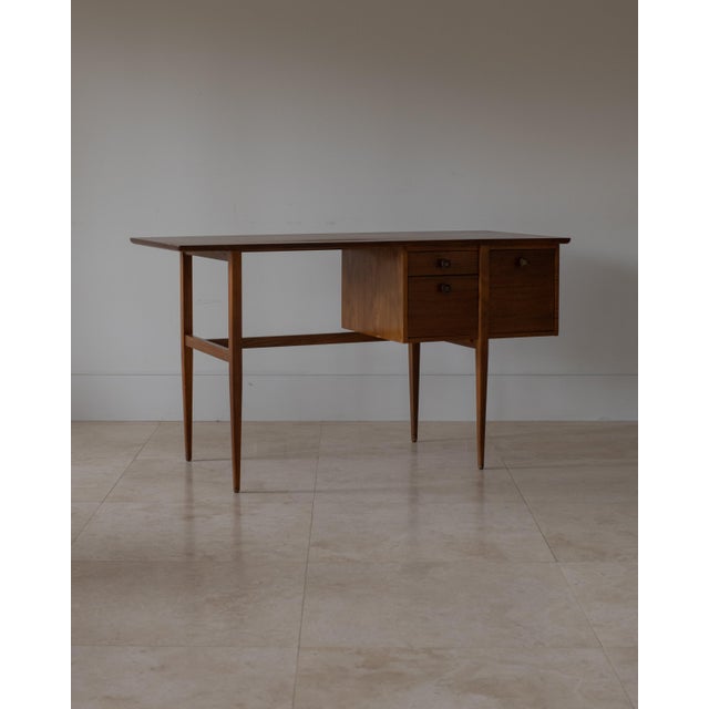 1950s Writing Desk by Kipp Stewart for Glenn of CA, USA. The Kipp Stewart Glenn of California writing desk, designed by...