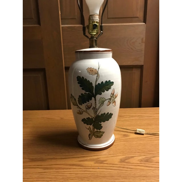 1990s Vintage Mid-Century Modern Ethan Allen Table Lamp For Sale - Image 5 of 7