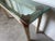 Maitland Smith Tessellated Stone and Glass Top Console Table For Sale - Image 4 of 12
