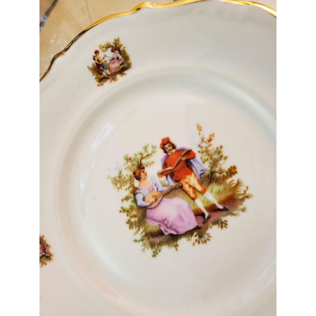 Ceramic Mid 20th Century Porcelain - c.t. Tielsch Walbrzych (Poland) - 5 Plates For Sale - Image 7 of 12