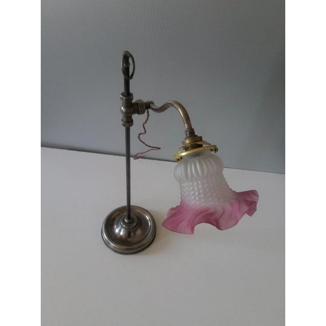 1930s Antique Desk Lamp, 1940 For Sale - Image 5 of 9