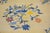 1960s Vintage Chinese Art Deco Hand Knotted Wool Rug,9'10'' X 10'5'' For Sale - Image 5 of 6
