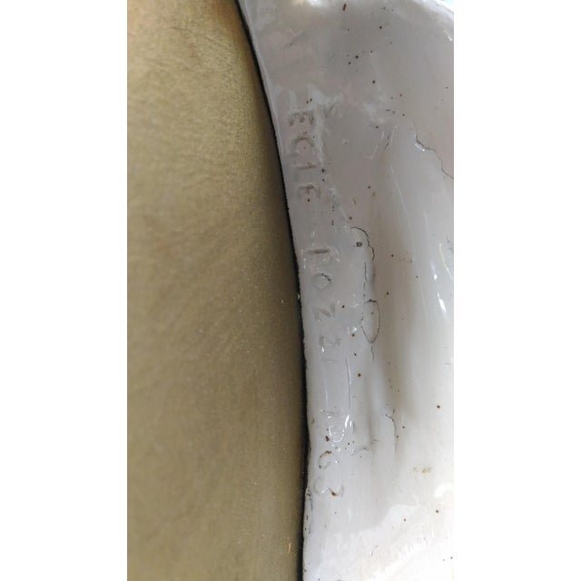 6-Light Ceiling Light in White Egle Pozzi Porcelain, 1963 For Sale - Image 13 of 14