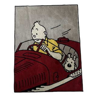 Tintin Rug from Axis, 1994 For Sale