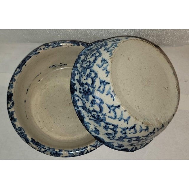 Early 20th Century Collection of Four Cereal Sponge Bowls -4 For Sale In Los Angeles - Image 6 of 7