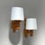 Brown Pine and Fabric Wall Lights, Sweden, 1960s-1970s, Set of 2 For Sale - Image 8 of 12