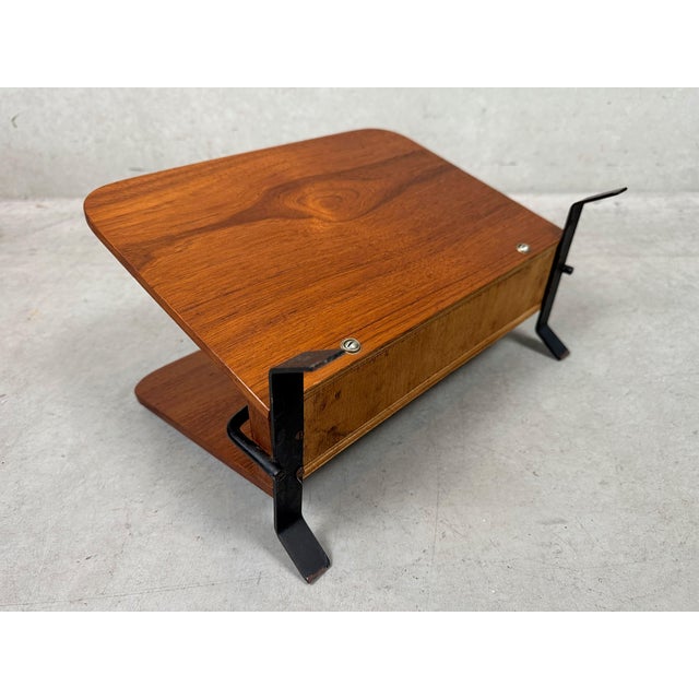 1950s Vintage Teak Magazine Rack by Cees Braakman for Pastoe, 1950s For Sale - Image 5 of 8
