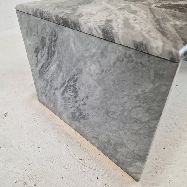Italian Marble Coffee Table, 1980s For Sale - Image 16 of 18