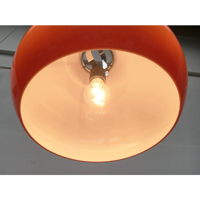 1960s Mid-Century Space Age Italian Zurigo Pendant Lamp by Luigi Massoni for Guzzini For Sale - Image 5 of 18